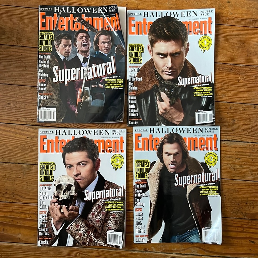 2017 Supernatural Halloween Magazine Bundle